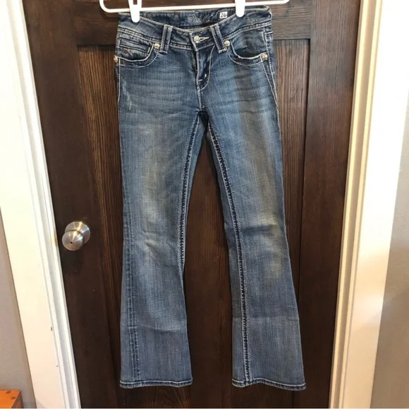 Miss me Jeans bootcut Medium wash 26x31 - Picture 2 of 8